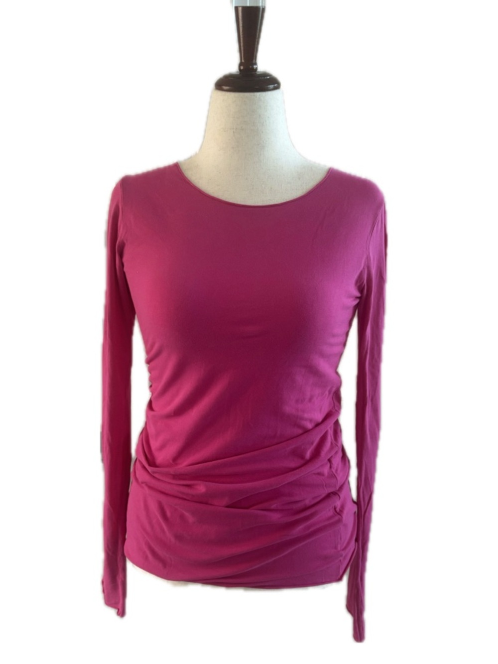 Hard Tail | Pink Long Skinny Tee | size M | Very Good Condition